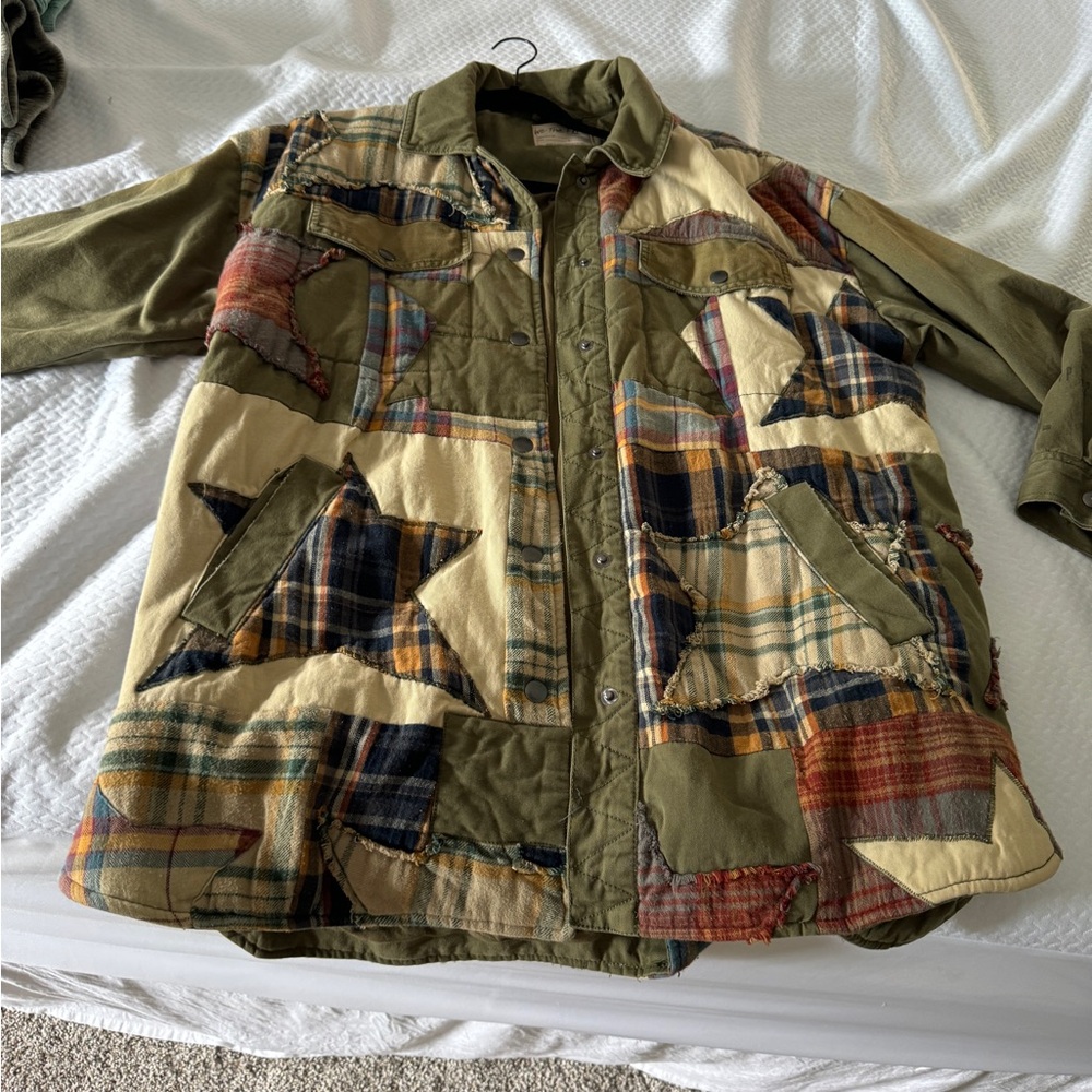 Free People quilted shacket